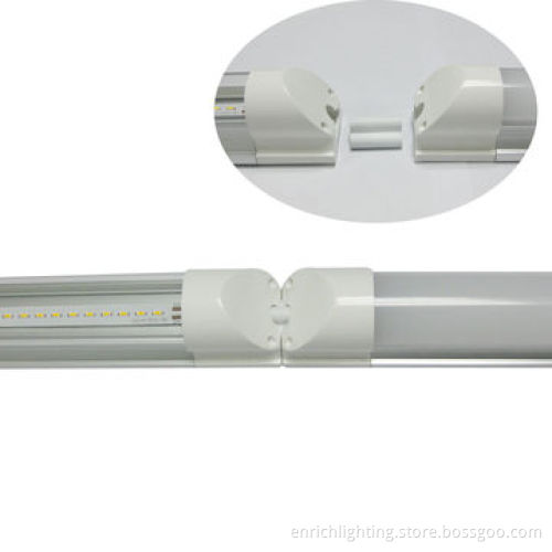 40W Integrated Version T8 LED Tube Lights with Bracket, 8FT/240CM, 3014SMD, Connectable